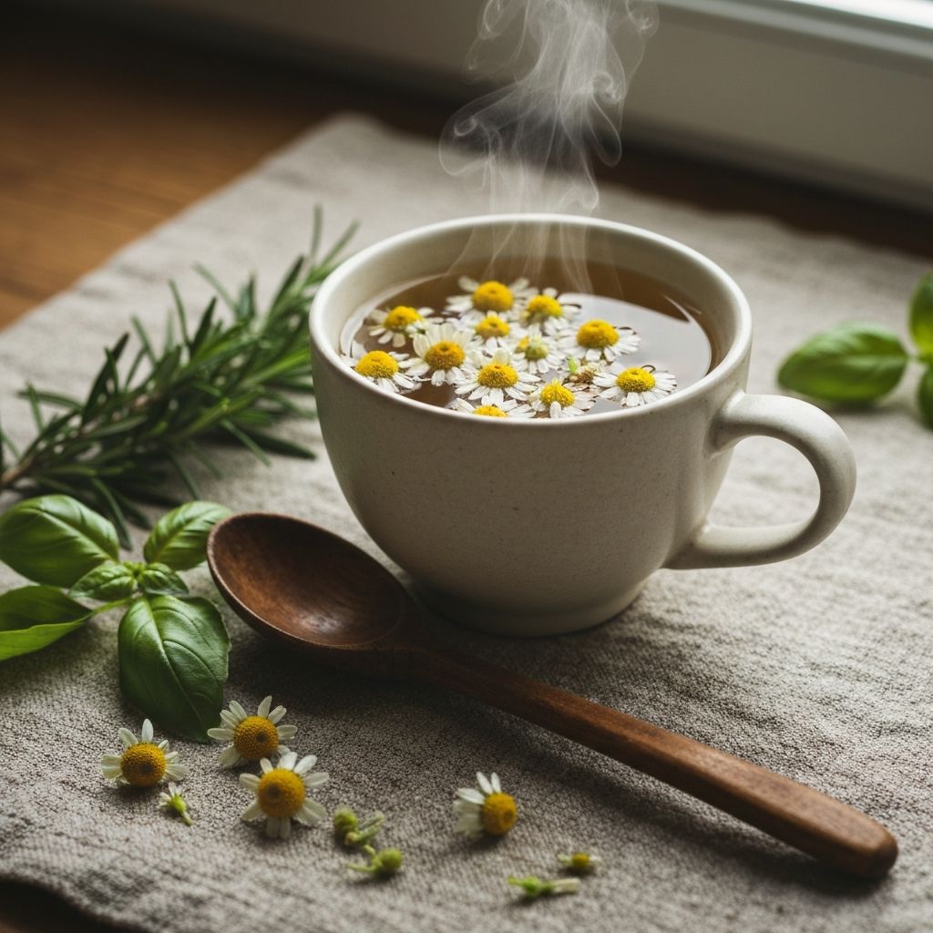 Herbata ziołowa z melisą i rumiankiem